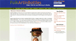 Desktop Screenshot of folkartinbottles.com